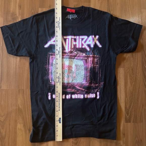 π NWT Sound of White Noise Anthrax T-shirt size medium Hot Topic - Picture 3 of 6